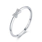 Modian 2021 Real 925 Sterling Silver Simple Square Clear CZ Charm Gold Color Finger Rings For Women Wedding Engagement Jewelry