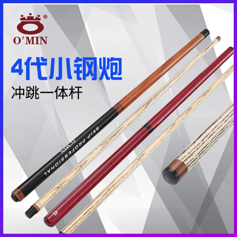 OMIN 4 Generations Jump Pool Cues Rushing Break Jumping Kicking Stick with Accessories
