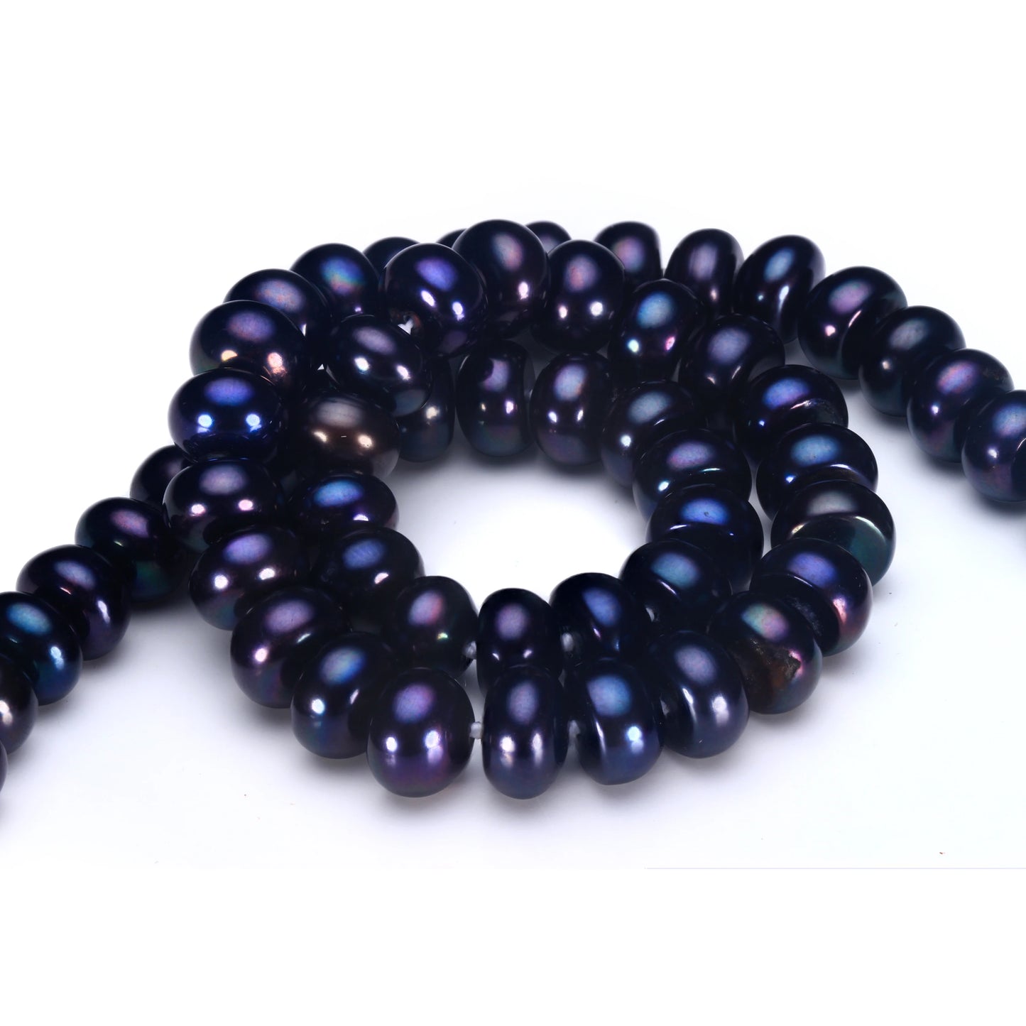 Amazing New Real Black Pearl Jewelry Necklace For Women,Natural Freshwater Pearl Cute Love Shape Buckle,Fashion Jewelry