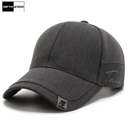 NORTHWOOD Hochwertige feste Baseballcaps für Herren, Outdoor-Baumwollkappe, Knochen-Gorras, CasquetteHomme Herren Trucker Hüte