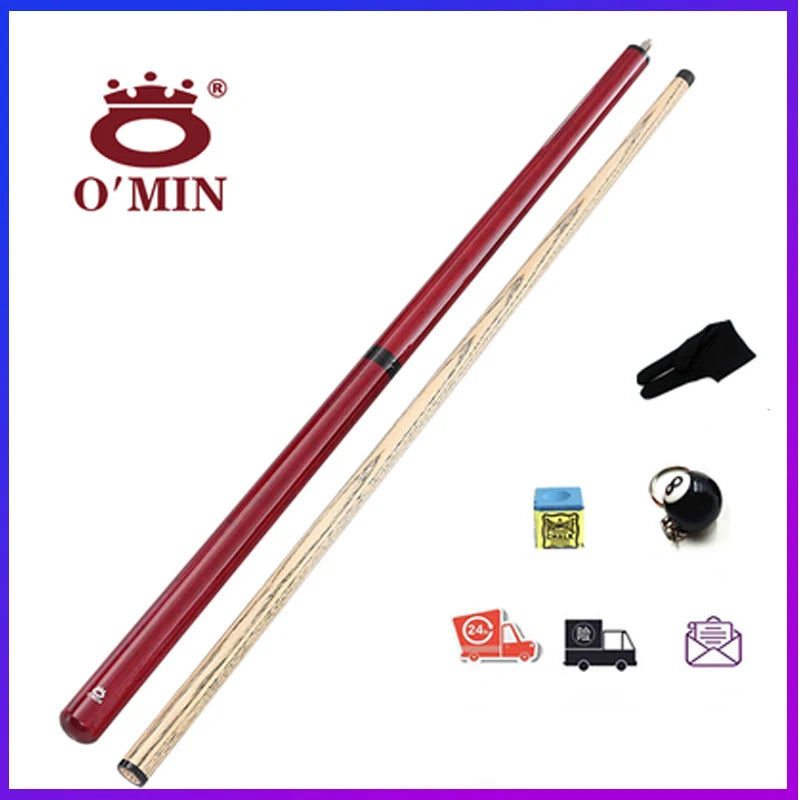 OMIN 4 Generations Jump Pool Cues Rushing Break Jumping Kicking Stick with Accessories