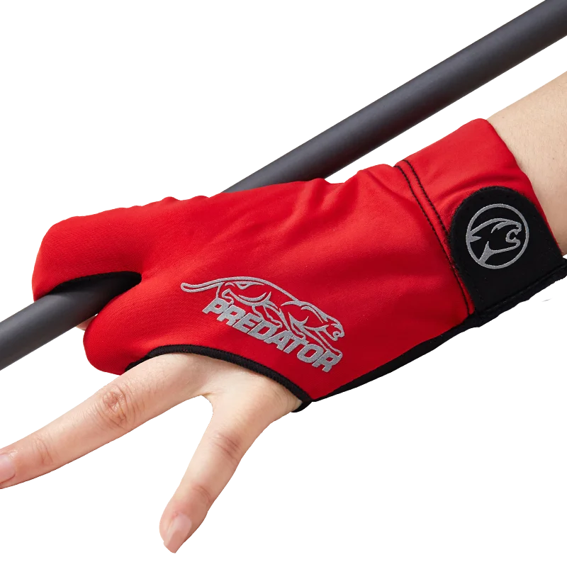 PREDATOR Non-Slip Billiard Glove – Left Hand 3-Finger