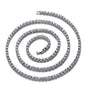 New Classical 4MM Tennis Chain Iced Out Bracelet Necklace Men Fashion Hip-Hop Jewelry Women 8/16/18/20/24/30inch Choker Gift