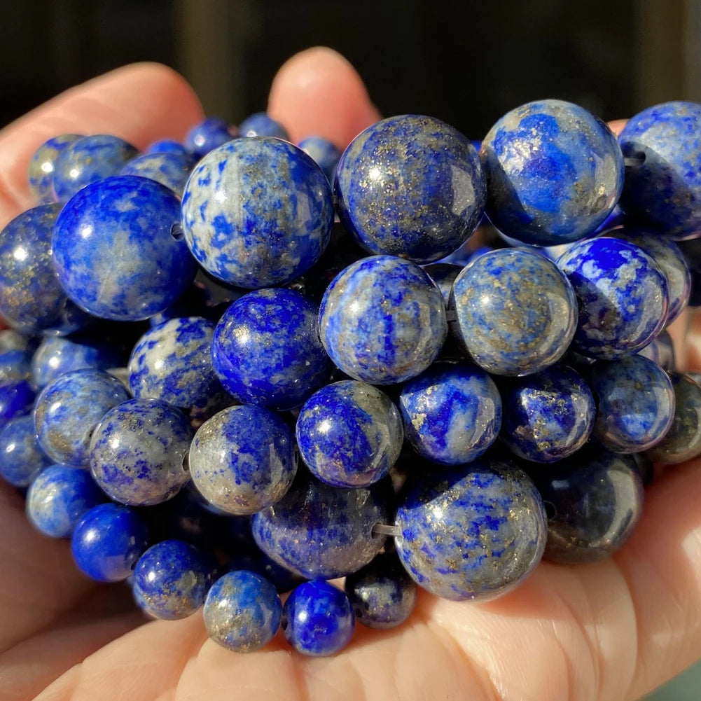 Natural Stone Beads 4 6 8 10mm Tiger Eye Lava Amazonite Turquoises Agates Jaspers Beads For Jewelry Making DIY Bracelet Necklace