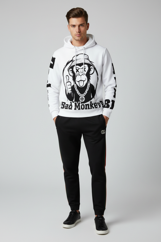 Bad Monkey Hoodie heavy pullover sweater