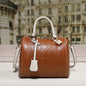 Carolina Herrera Mini Pillow Bag Genuine Leather Shoulder Crossbody Tote Boston Bag for Women