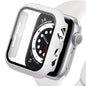 Displayschutzfolie aus gehärtetem Glas+Abdeckung für Apple Watch Zubehör 45mm 41mm 44mm 40mm 42mm Displayschutzfolie Apple Watch Hülle Serie 9 4 5 6 SE 7 8