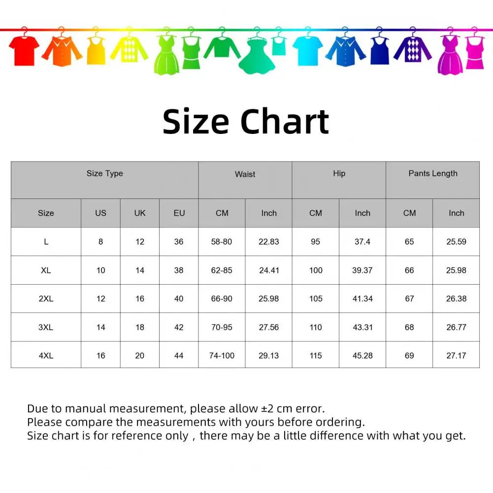 Women Elastic Waist Embroidery Lace Cropped Leggings Pants