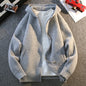 New Autumn Men Hooded Cardigans Man Fashion Outwear Sweatercoats Quality Male Knitwear Cardigans Loose Casual Sweaters Size 4XL