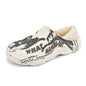 Winter-Fellpantoffeln für Herren, warme Indoor-Baumwollschuhe, wasserdichte Outdoor-Gartenschuhe, Slip-On Clogs, halbe Pantoletten/Sandalen