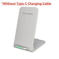 65W Wireless Charger Station Earphone Phone Fast Charging Charger Holder For iPhone 16 15 14 13 Pro Max Samsung S24 S23 Xiaomi