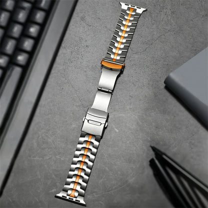 Ultra 3 2 Titanium Color Strap For Apple Watch 49mm 46mm 45mm 44mm 42mm Metal Band iWatch 11 10 9 SE 3 Stainless Steel Bracelet