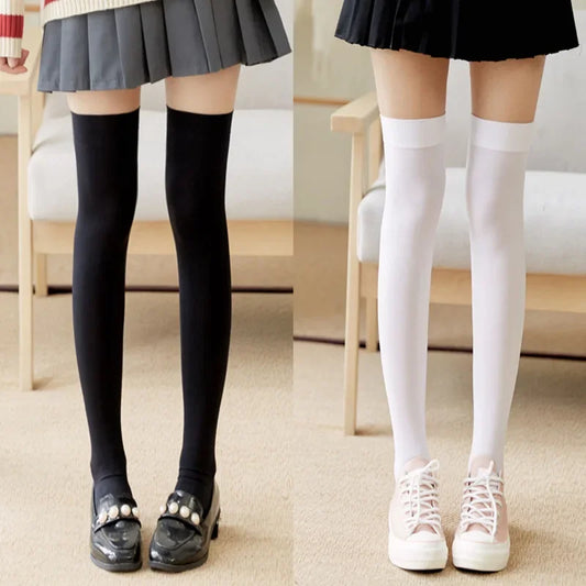 Ultrathin Seiden-Nylon-Strümpfe – Overknee Oberschenkelhoch Leger