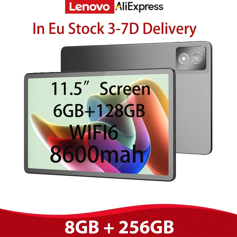 Lenovo Zhaoyang K11 TB352FC Y700 Tablet Globale Version 6G+128G WIFI Version Tablet 8600mAh 11.5'' 90Hz 400nits Tablet