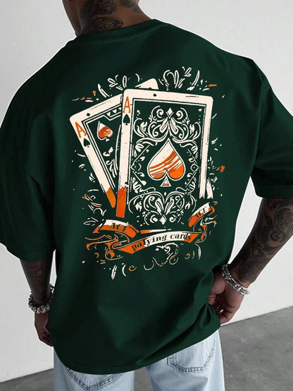 Men's Print T-Shirt – Casual Breathable Street Style