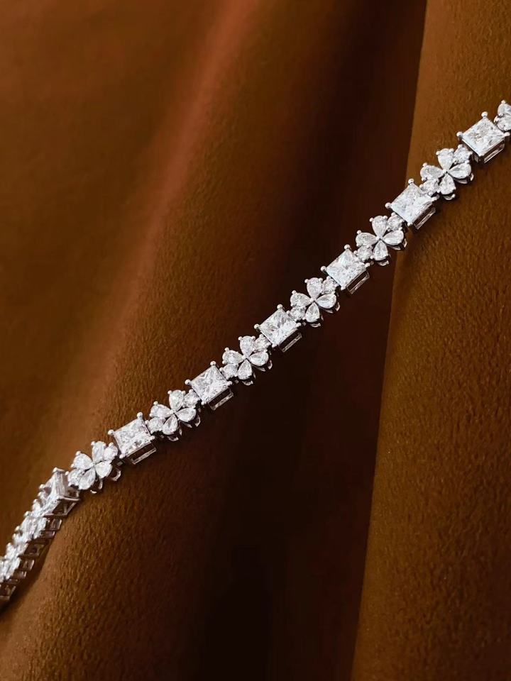 Lab Grown Diamond Tennis Bracelet | D VS1 | 10K-18K Gold