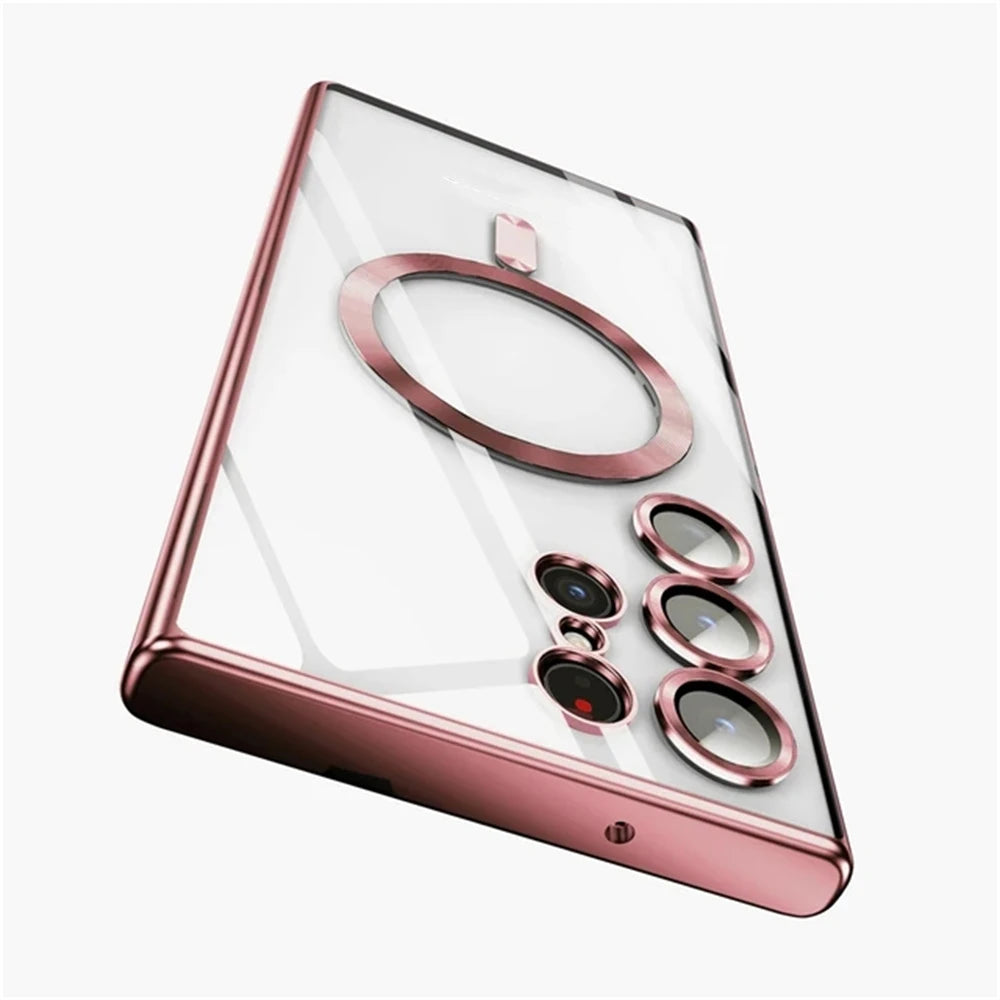 Luxury Magnetic Magsafe Case – Samsung S21-S25 Ultra