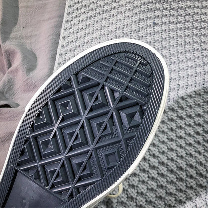 Men's Flat Canvas Shoes Casual Style Breathable Flex Sneakers