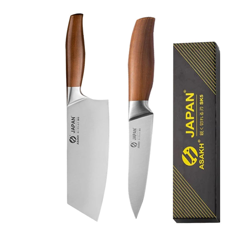 Professional Japanese Kitchen Knives Santoku Knife Stainless Steel Fish Fillet Slicing Meat Cleaver Chef Knife Cooking Tools