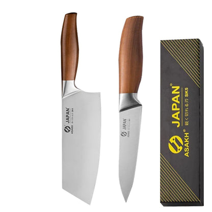 Professional Japanese Kitchen Knives Santoku Knife Stainless Steel Fish Fillet Slicing Meat Cleaver Chef Knife Cooking Tools
