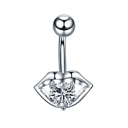 1Pc Surgical Steel Belly Button Ring Navel Nombril Piercing CZ Belly Ring Sexy Women Belly Piercing Body Jewelry Ombligo 14G