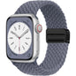Geflochtenes Armband für Apple Watch 44mm 40mm 45mm 49mm 41mm 38mm Schnallenarmband iWatch Series SE 7 3 6 8 9 Ultra 2 Magnetisches Armband