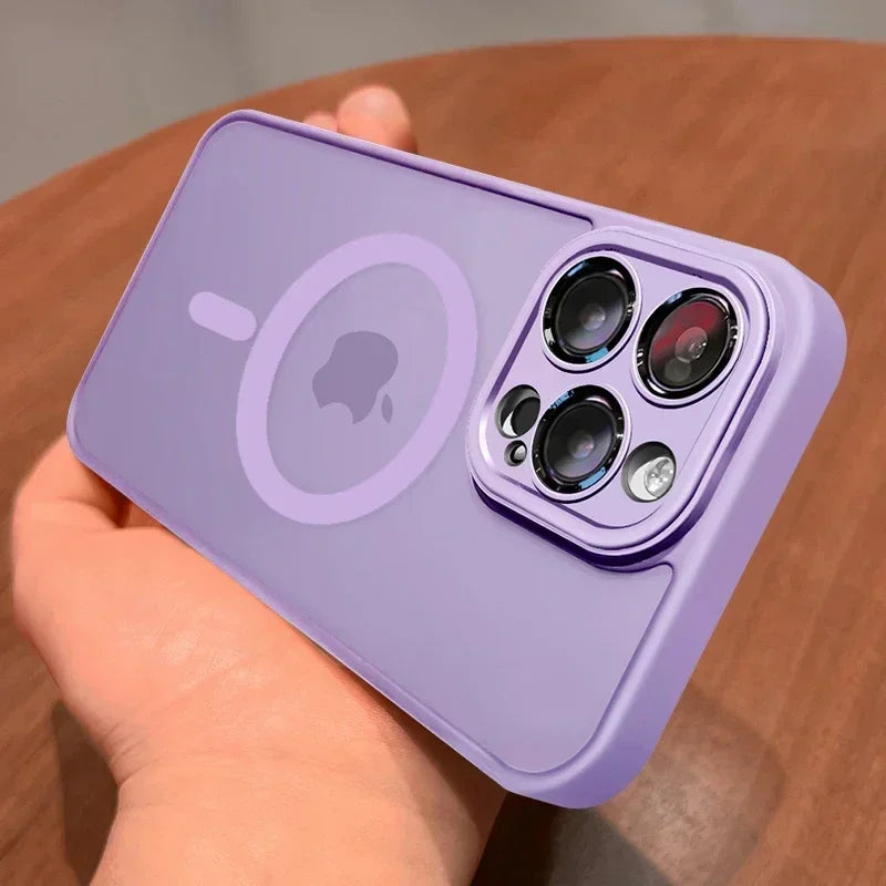 Matte Armor MagSafe Case iPhone 16 15 14 13 12 11