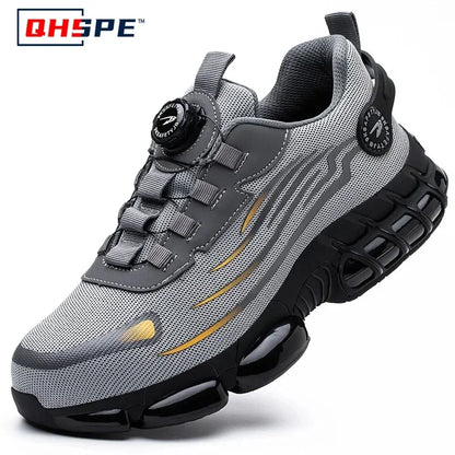 Men's Rotating Safety Work Shoes Anti-Smash Sport