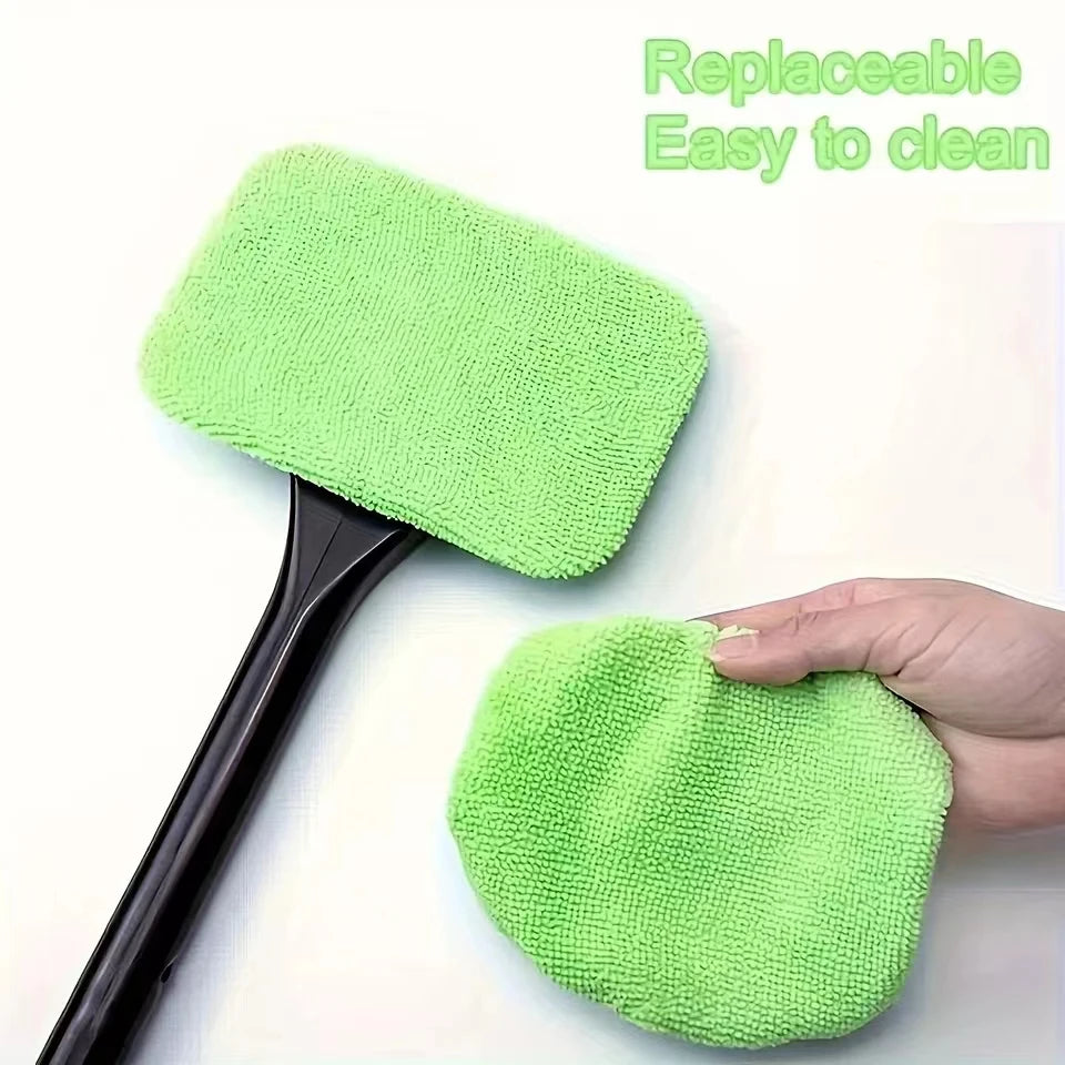 Car Window Cleaner Brush Kit - Interior Glass Wiper