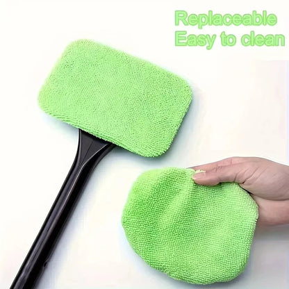 Car Window Cleaner Brush Kit - Interior Glass Wiper