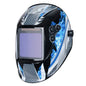 Schweißhelm 1/1/1/1 Automatik-Schweißmaske 100x97mm Große Sicht TRUE Color 4 Sensoren für MIG MAG MMA Schweißgerät