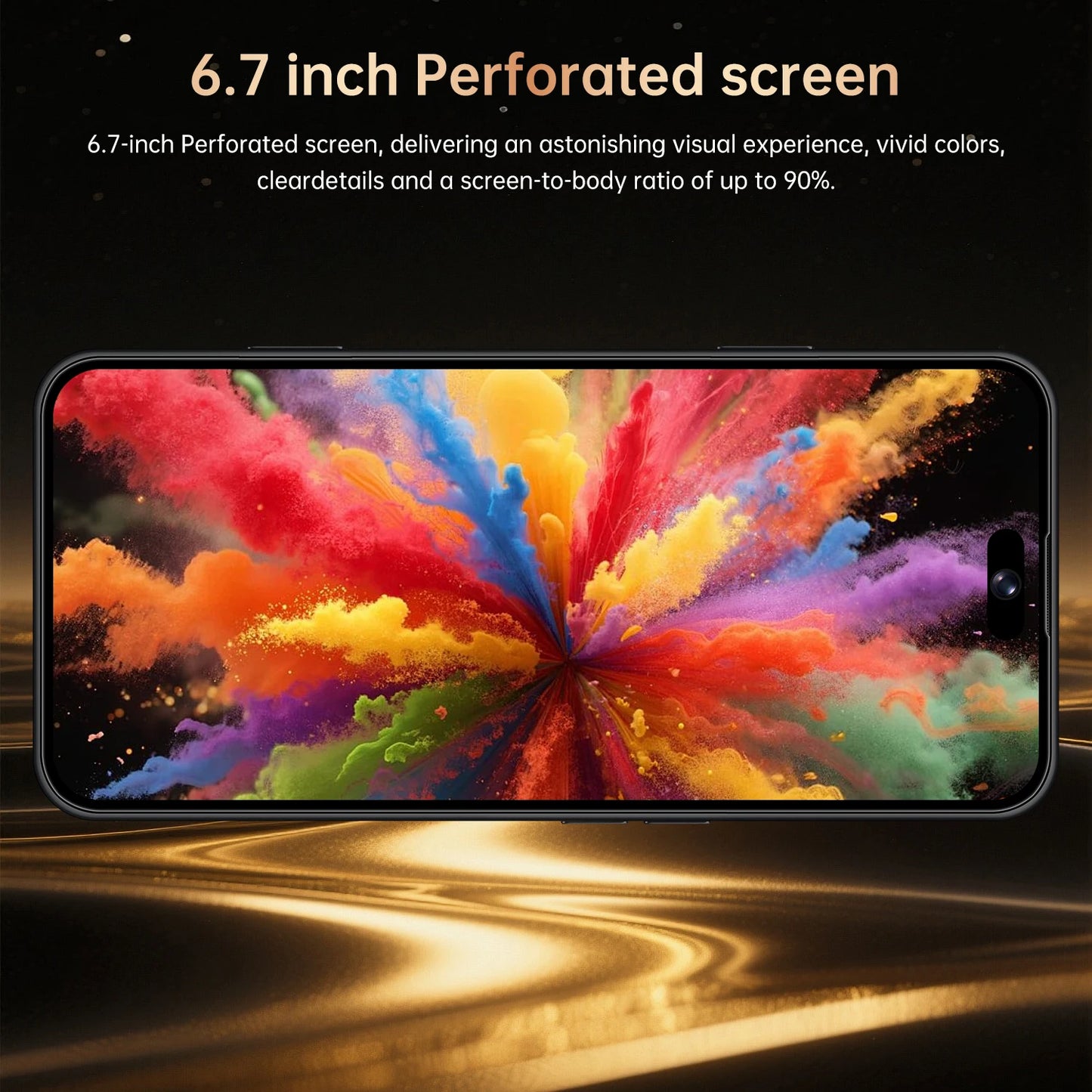 17 Pro Max 6.7" Smartphone 3GB+16GB 5MP+13MP Camera