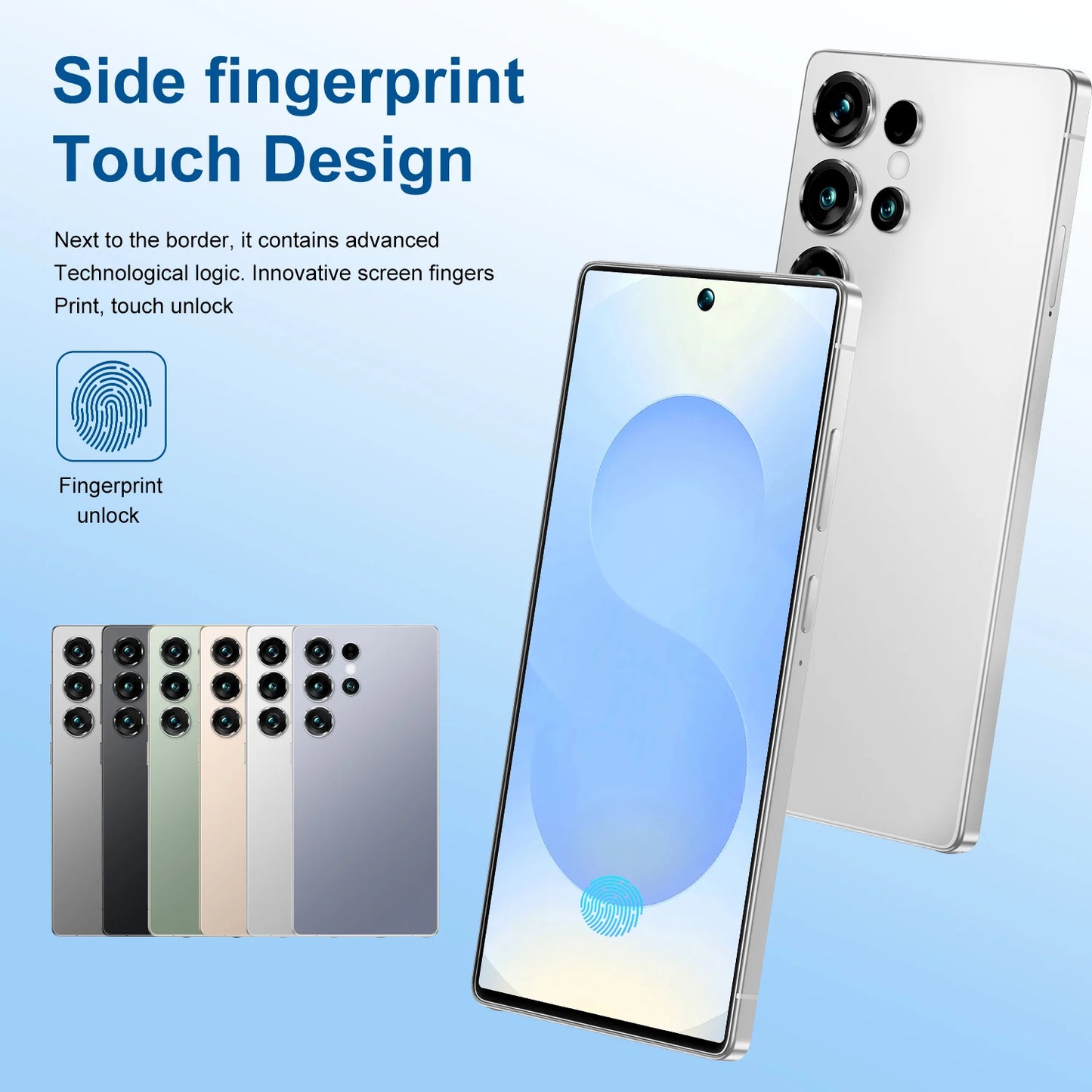 Tablet-Schutzhülle für neues S26 Ultra Original Intelligent 5G Dual-SIM Dual-Standby Android Globale Version 8000mAh Akku