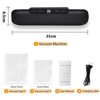 saengQ Vacuum Sealer Machine | Food Sealer with 10 Free Bags