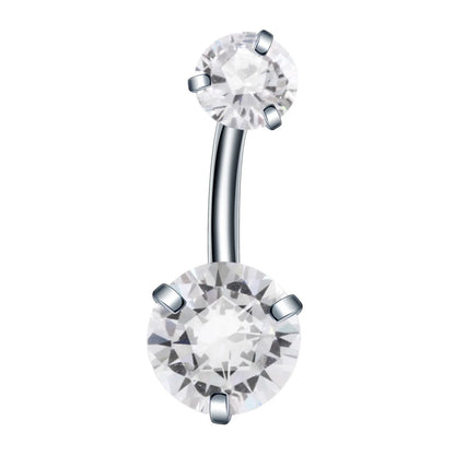 1Pc Surgical Steel Belly Button Ring Navel Nombril Piercing CZ Belly Ring Sexy Women Belly Piercing Body Jewelry Ombligo 14G