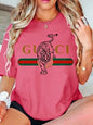 Women's Casual Versatile Short Sleeve T-Shirt Heavy