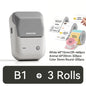 NIIMBOT B1 Portable Thermal Printer With Tapes 2 Inch Adhesive Label Printer Mini Bluetooth Sticker Maker Support Smartphones PC