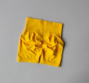Damen-Sporthose mit Pfirsich-Po-Lifting, hoher Taille und Taillenstraffung, schlankmachende Laufhose, schnell trocknend, dreiviertel-enge Hose