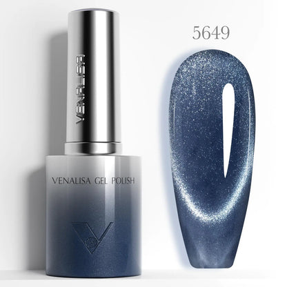 Venalisa TPO Free Hema Free 10ml Winter Nails Warm Coffee Cat Eye Nail Gel Polish Magnet Soak Off UV LED Semi Permanent Nail Gel