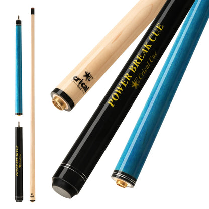 Crical Break Jump Cue with Uniloc Joint Professional Maple Shaft for Punch Jump cue Billiard pool Cue Stick