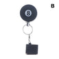 Billiard Chalk Holder Keychain – Retractable Clip