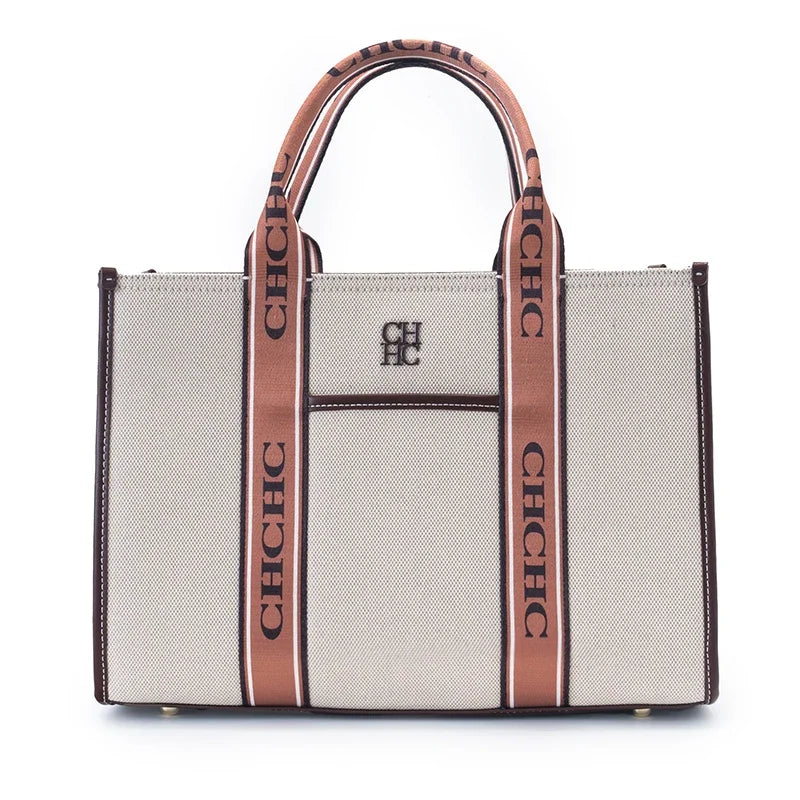 CH Marke Damenhandtasche Hochwertiges PU-Material Fashion Boutique Markenlogo Damen Pendler Umhängetasche