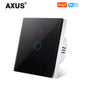 AXUS EU WLAN Smarte Lichtschalter Touch-Schalter RF433 Kein Neutralleiter Smart Home Life Tuya App Steuerung Unterstützt Alexa Google Home