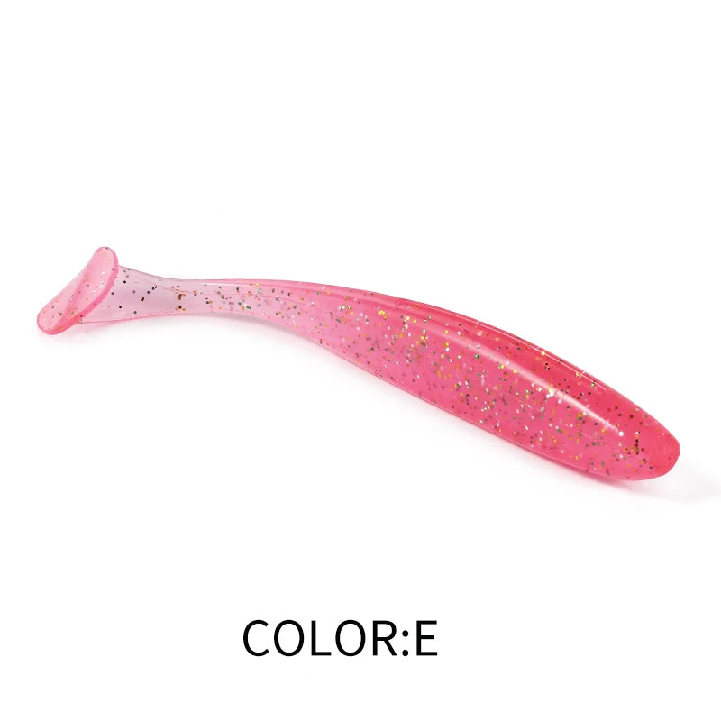 2021 Supercontinent shiner 50mm 75mm 100mm Fishing Lures soft Artificial Bait easy for hooking up big pike