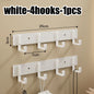 Punch-free wall-mounted living room clothes hanger load-bearing hook towel bathroom wall strong adhesive hanger