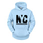 Neue Herbst- und Winter-Herren-Freizeitmode Bequemer Buchstabendruck Langarm Kapuzen-Vielseitiger Sport-Pullover