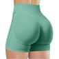 Summer High Waisted Yoga Shorts Fashionable and Sexy Running Fitness Pants Solid Color Yoga Leggings Customizable labels