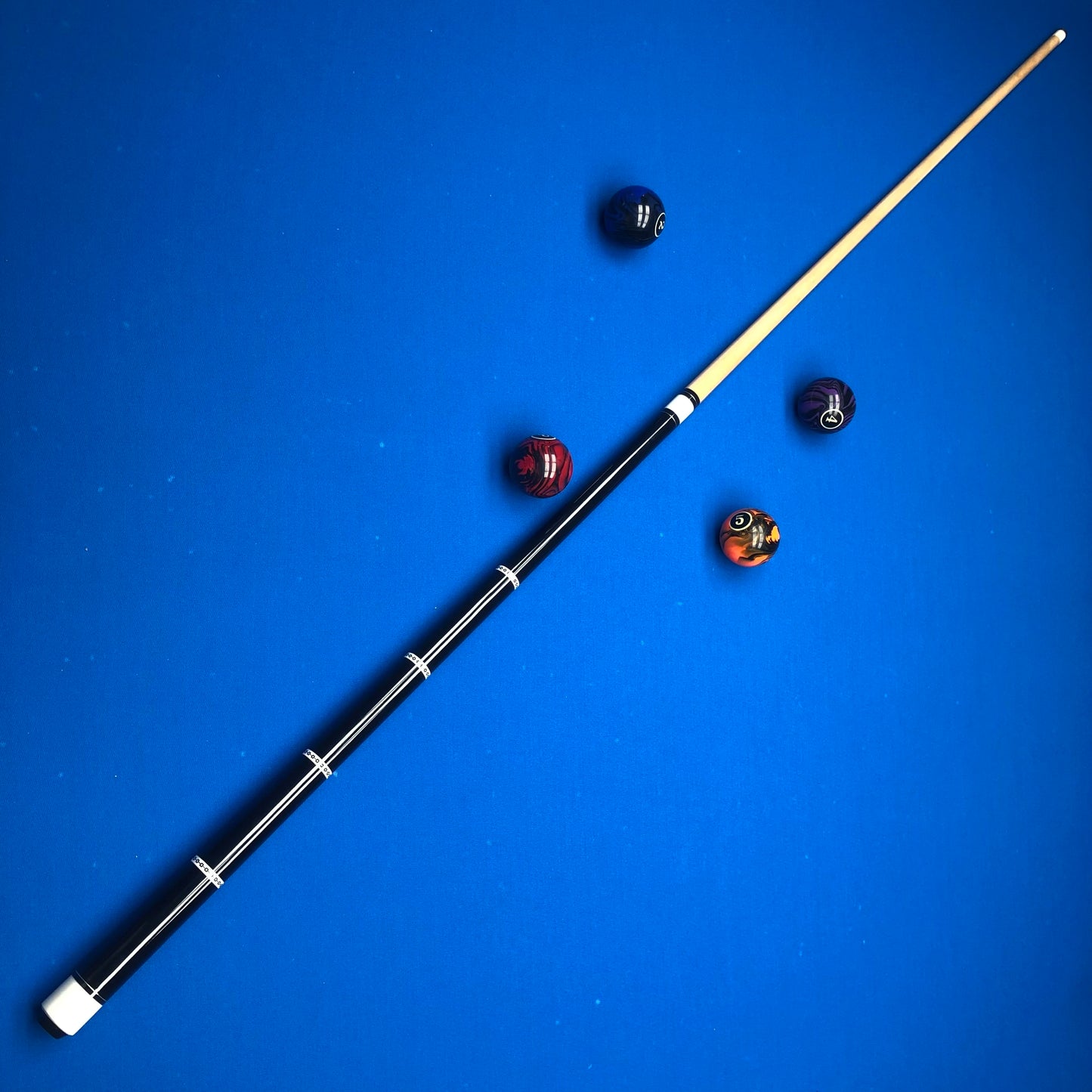 13mm Low Deflection Billiards Cue – Maple Wood Shaft