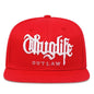 Embroidery Snapback Baseball Cap Adjustable