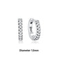 Original 925 Sterling Silber Ohrringe 2025 Stecker Creolen Kristall Ohrringe für Damen Roségold Krone Herz Unendlichkeit Biene Ohrring Schmuck